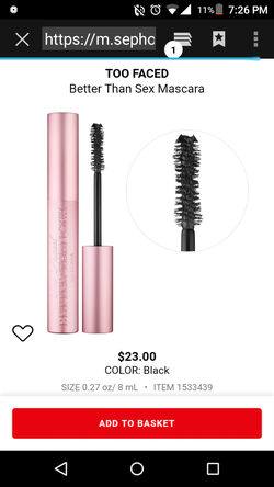 Better then sex Mascara