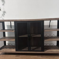 Wine Rack Display Case. Or Book Shelf Case. 