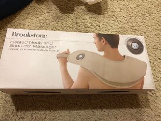 Heated neck & shoulder massager
