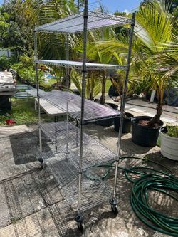 Metal wire shelving 5 tier brand new