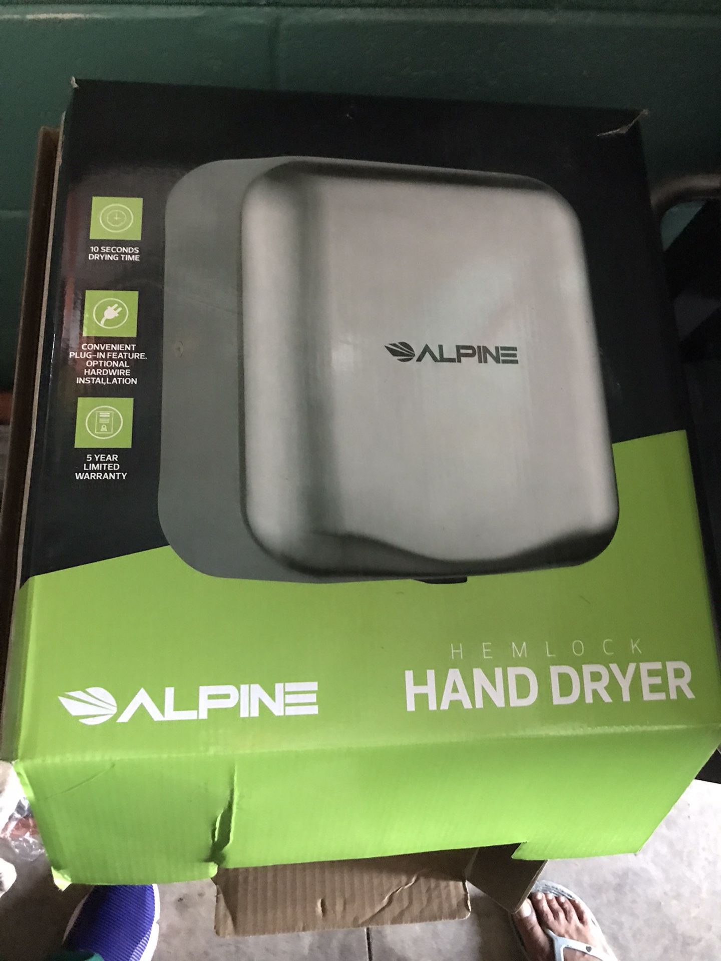  Hand Dryer  , Alpine New In Box 