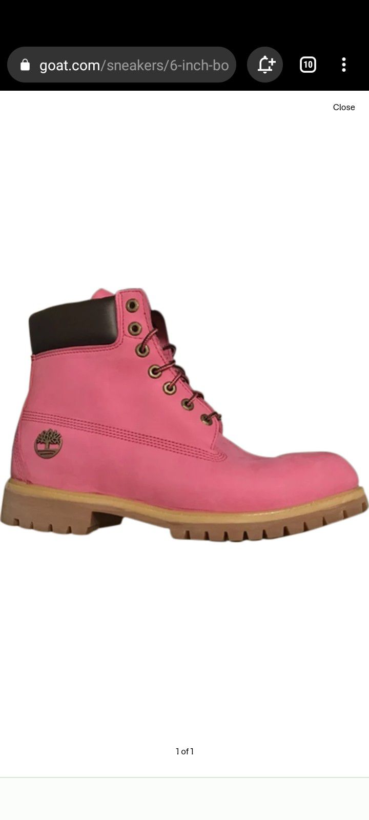 Pine Breast Cancer Timberland Boots