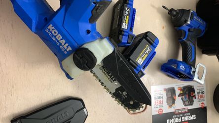 Kobalt chainsaw