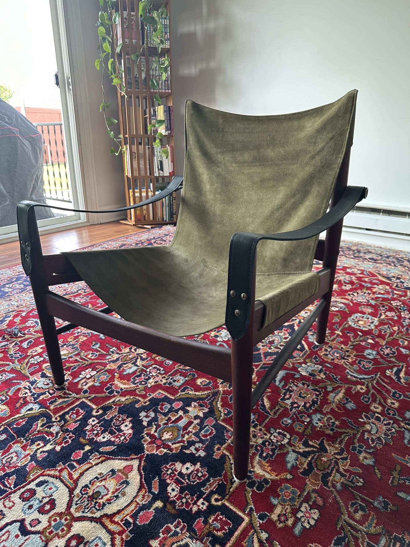 Mid century modern Sirocco Safari Chair