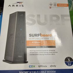 ARRIS SURFboard SBG8300 DOCSIS 3.1 Gigabit Cable Modem New!! 