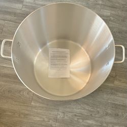 Update International Aluminum 140 quart stock pot 