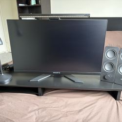 Gaming/ Productivity Monitor Setup With Accesories