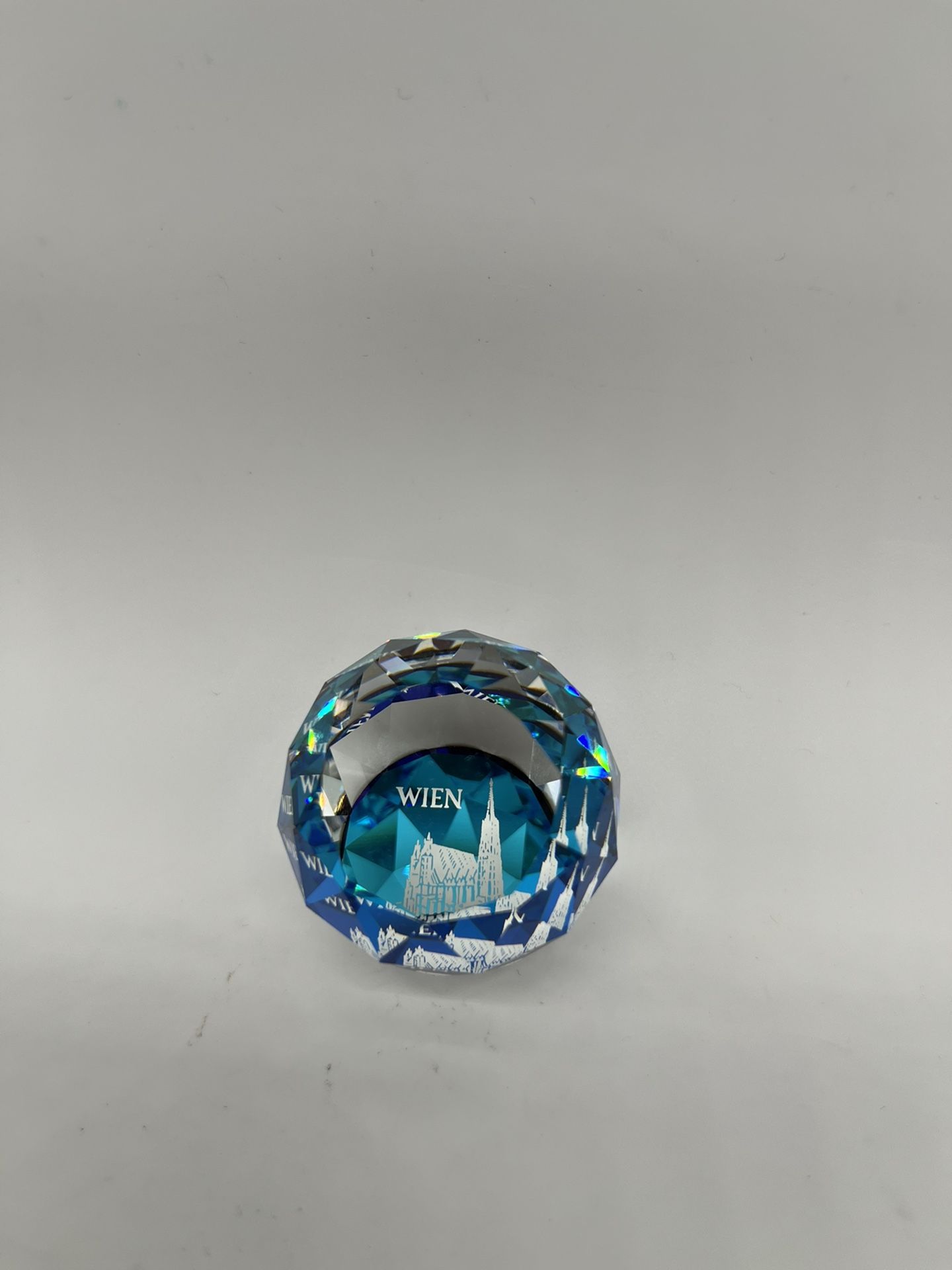 Crystal WIEN Paperweight