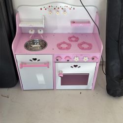 Wooden kitchen Toddlers Play Set