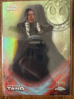Topps Chrome Star wars Ahsoka /99