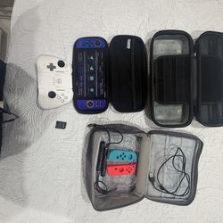 Nintendo Switch OLED Bundle - CFW - 500GB Storage - Nyxi Hyperion Pro - Zelda Joy Cons - Extras  (Negotiable)