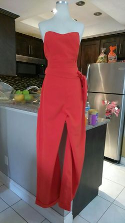 Red romper