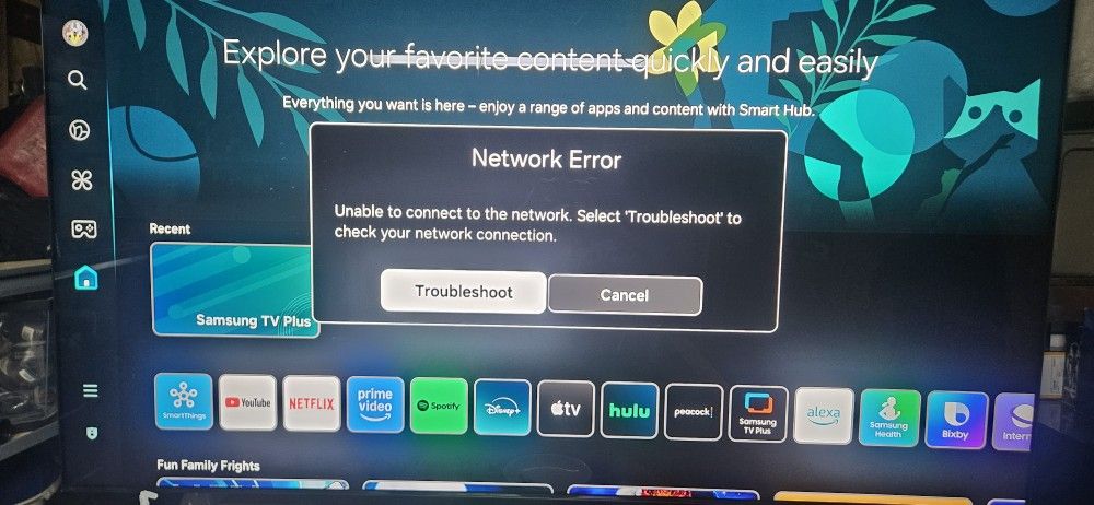 Samsung 85 in - Television