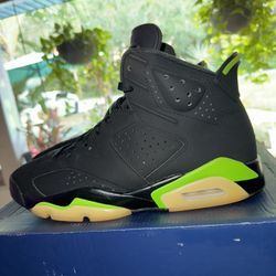 Jordan Retro 6 Electric Green Size 12 Men’s Nike Air Shoes Sneakers