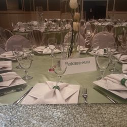 26 Satin Squares Mint Green For Weddings/parties