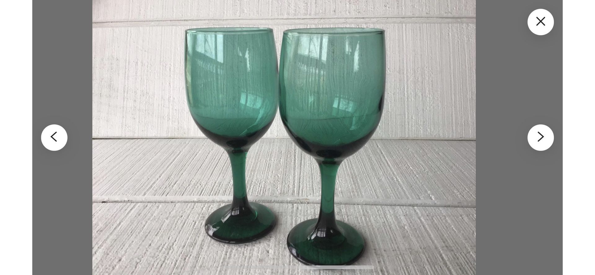 Vintage Premiere Dark Green Libbey