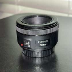 Canon EF 50mm f/1.8 STM Lens (Excellent Condition)