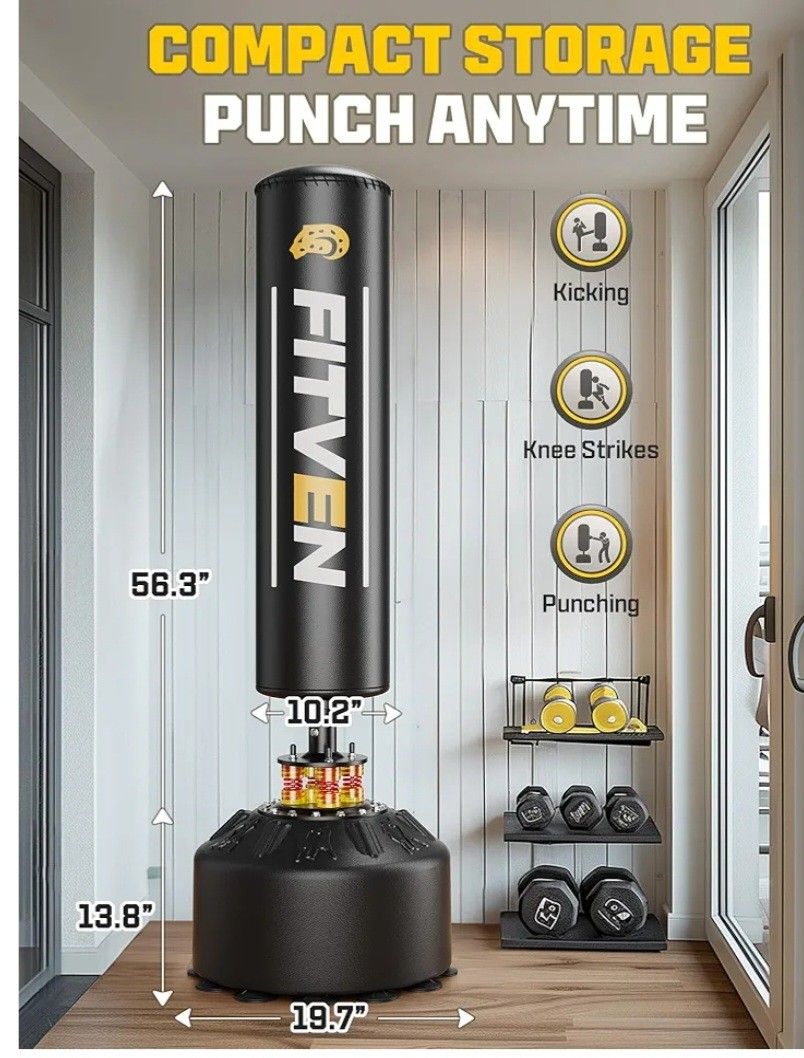 Fitven Freestanding Punching Bag