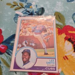 Lee Smith 1983 Topps 1987 Topps 1987 Fleer Limited Edition Baseball Cards 