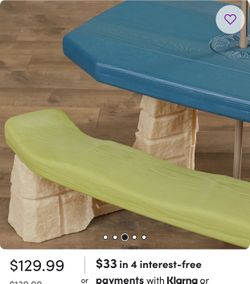 Outdoor plastic table for kids