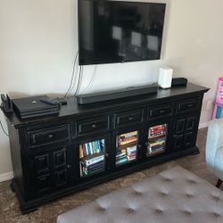 Entertainment Center And Dining Table