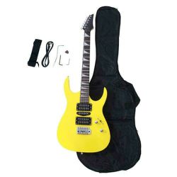 NEW IN BOX! Ibanez (Copy) Electric Guitar with Soft Case / Gig Bag, Strap, Whammy Bar, and More!