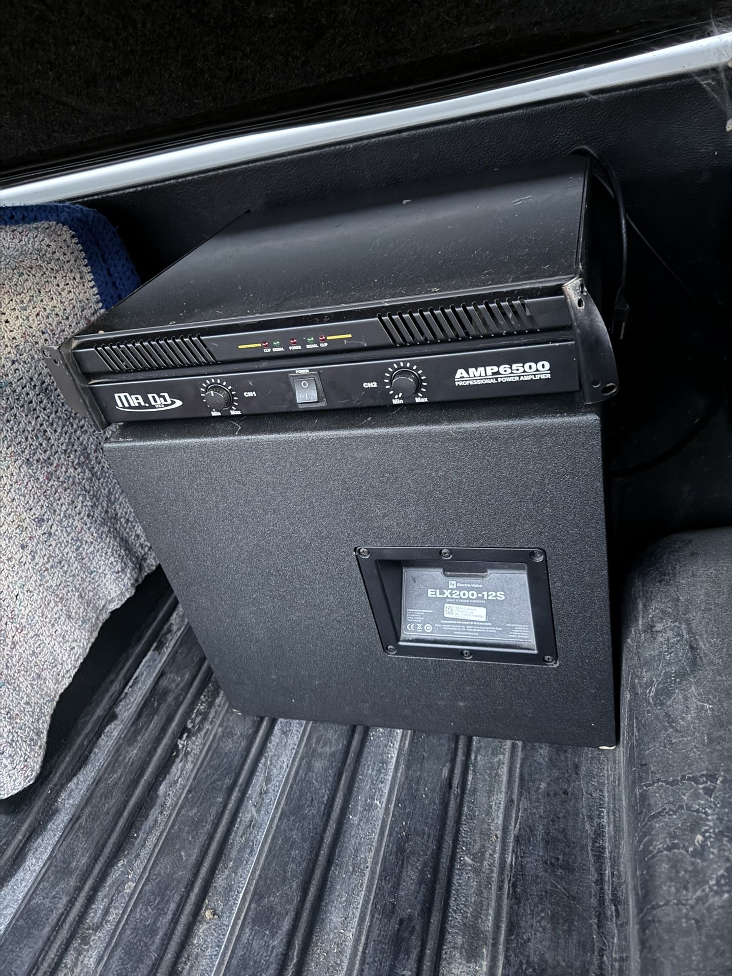 Sub And Amplifier