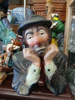 Emmett Kelly Rare 1987 Esco Hobo Head Vintage
