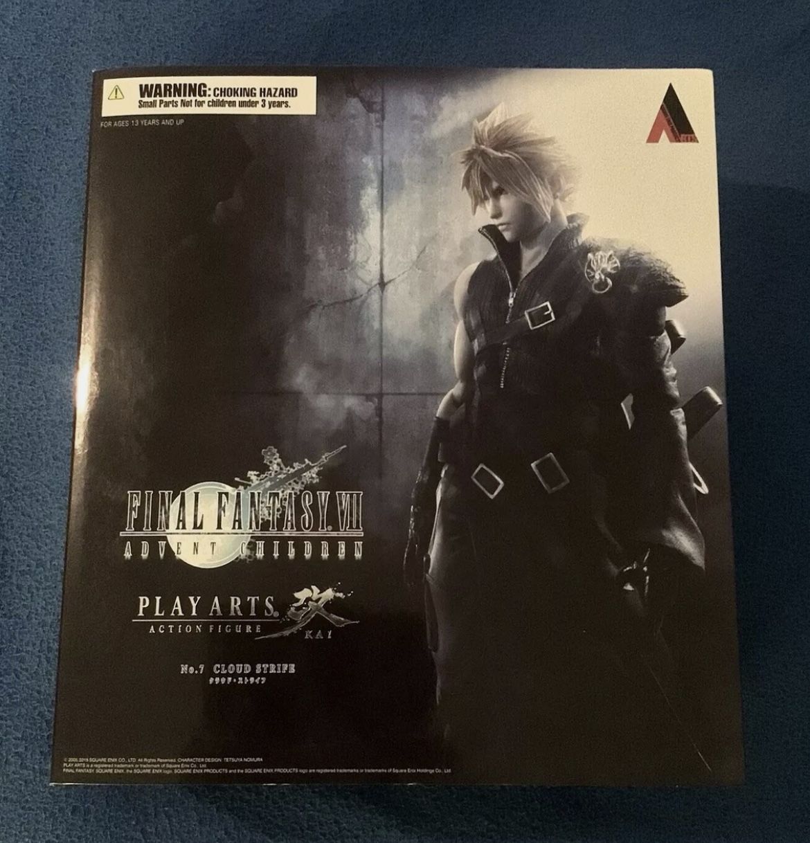 Final Fantasy VII Advent Children Cloud Strife Play Arts Kai Authentic