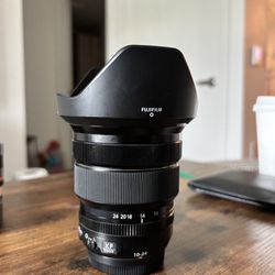 Fujifilm XF 10-24mm F/4 R OIS R Lens for X Mount With Hood Caps