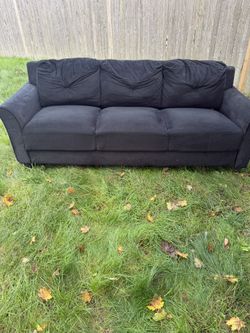 Black Valvet Sofa
