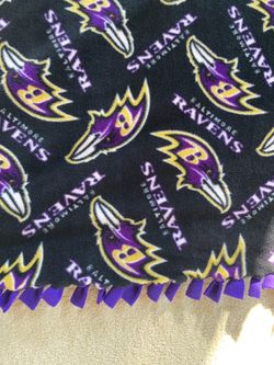 Ravens Throw Blanket