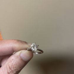 2.5 Carat Cubic Zirconium Engagement Ring