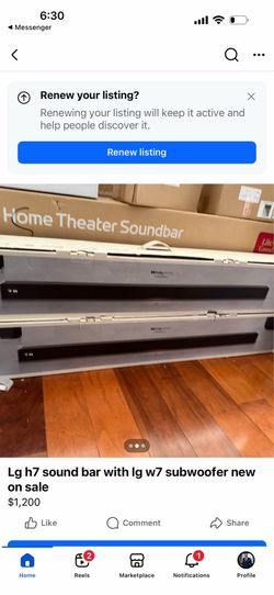 NEW LG sound suite sound bar subwoofer two rear speakers