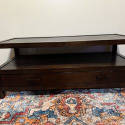  Coconut Wood Entertainment stand 