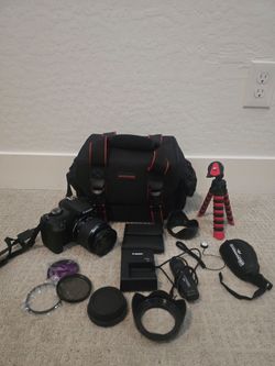 FULL Canon T7 Beginner Camera Kit!!