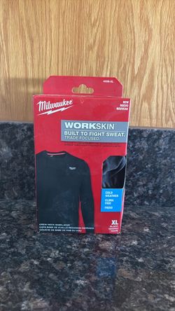 Milwaukee Workskin Cold Weather Baselayer XL Black