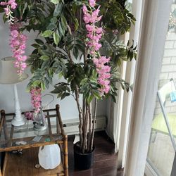 Tree Flower Silk About 7 Feet Tall