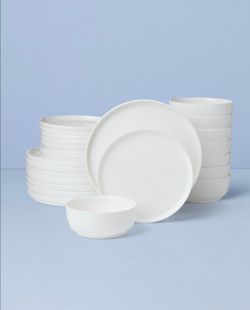 Lenox Modern White Porcelain 24-Piece Dinnerware Set — Service for 8 — New/Sealed
