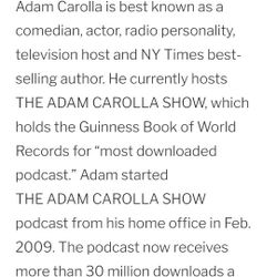 Adam Carolla At The Agua Caliente 