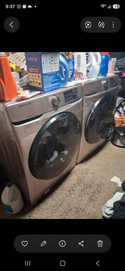Washer and dryer