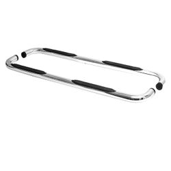 2Pcs 3" Black Side Step Nerf Bars Step Rails Running Boards Side Step Fit 1 F150/F250LD Super Cab 3 Door / 1 F150/F250LD Super Cab 4 D