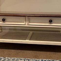 Coffee Table With Two Drawers