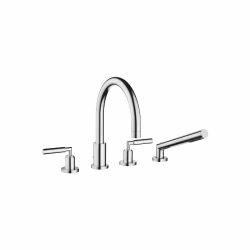 Dorn Bracht  Deck Mounted Tub and Hand Shower Set Chrome