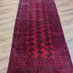 Handknotted Wool Rug 3'5x6'4