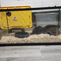 Reptile Cage Habitat Tank