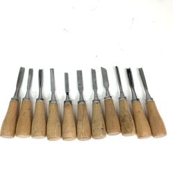 11 Piece Handheld Lathe Tool Set 