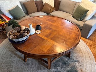 Large Wood Living Room Table
