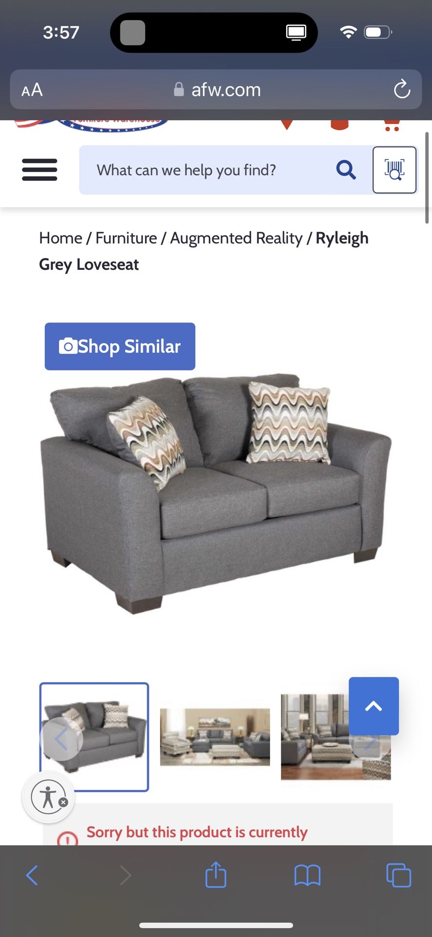 Love Seat And Couch