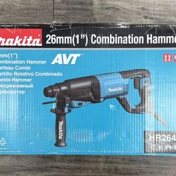 Makita HR2641 1” SDS-Plus AVT Rotary Hammer Drill 